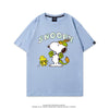 男女兼用 高品質 カジュアル プリント Tシャツ F-13336