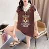 話題沸騰中 レイヤード風 オシャレ度満点 6色選択可 Tシャツ カットソー＜F-8362＞