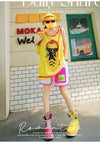 軽い生地が夏にぴったり！ ノースリーブ プリント全2色 Tシャツ カットソー＜F-11359＞