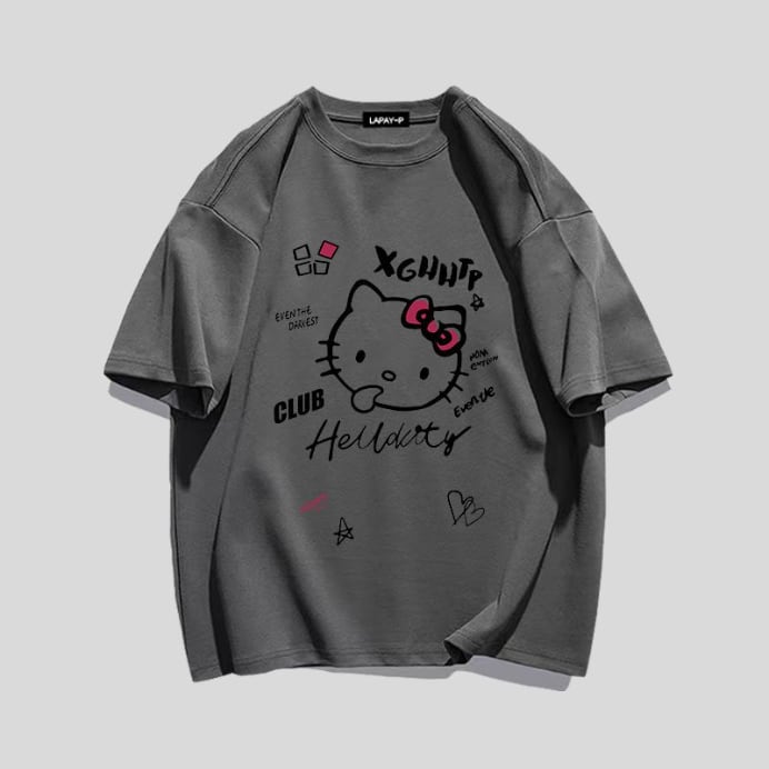 男女兼用 新作 カジュアル プリント Tシャツ F-13302