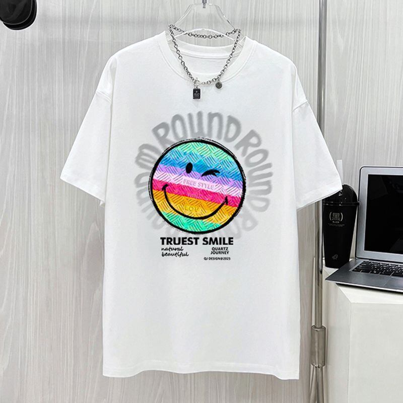 超人気商品 ラウンドネック シンプル 半袖 Tシャツ ＜F-8649＞