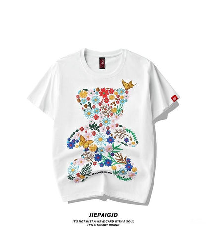 上質 絶対流行 早い者勝ち 早い者勝ち カジュアル 男女兼用 2色選択 Tシャツ<F-11131>