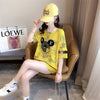デザインセンス重工業ホットダイヤモンドパーソナライズされた漫画半袖Tシャツ、夏の新しいスタイル<F-2924>