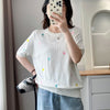 大活躍 好感度UP 海外トレンド カジュアル 全3色 半袖 Tシャツ ＜F-12038＞