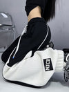 大人可愛い 個性的なデザイン スタイルアップ 2色 ジョガーパンツ F-10763