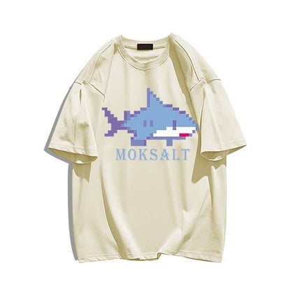 売り切れ必至 カジュアル スタイルアップ プリント全6色 半袖TシャツF-9092