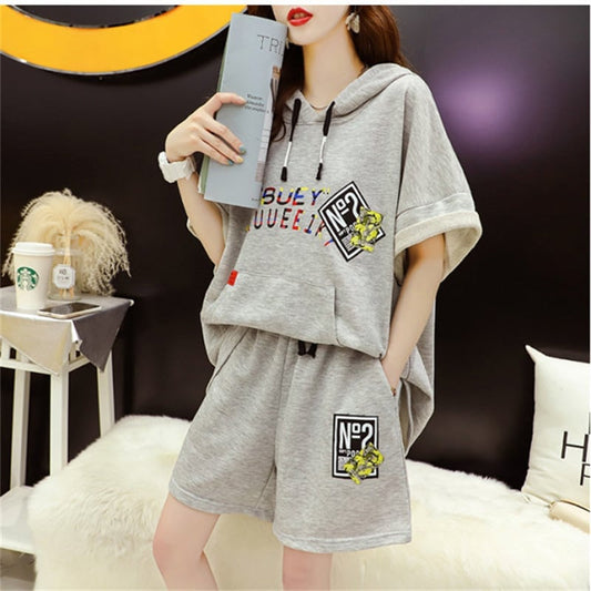 ベストセラーアイテム！ ファッション 肌触り抜群 カジュアル 半袖 Tシャツ ショートパンツ セットアップ ＜F-9109＞