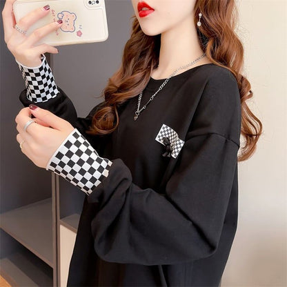 スタイリッシュ   一目惚れ Tシャツ カットソー＜F-3675＞