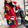 【半額！期間限定！！】好感度UP   ゆったりとした怠惰なセーターコートF-5174
