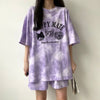 超人気 着心地良い どんな体型にも適合 カジュアル 全5色 半袖 Tシャツ ショートパンツ セットアップ ＜F-9268＞