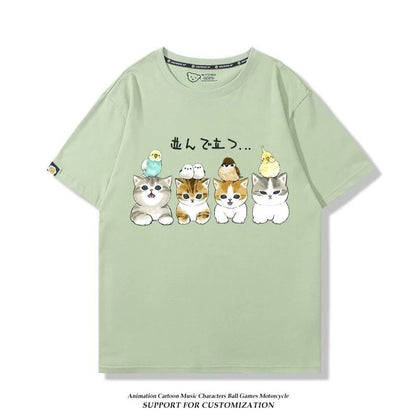 ファッション感満々 着心地良い 全5色 半袖 Tシャツ F-13076
