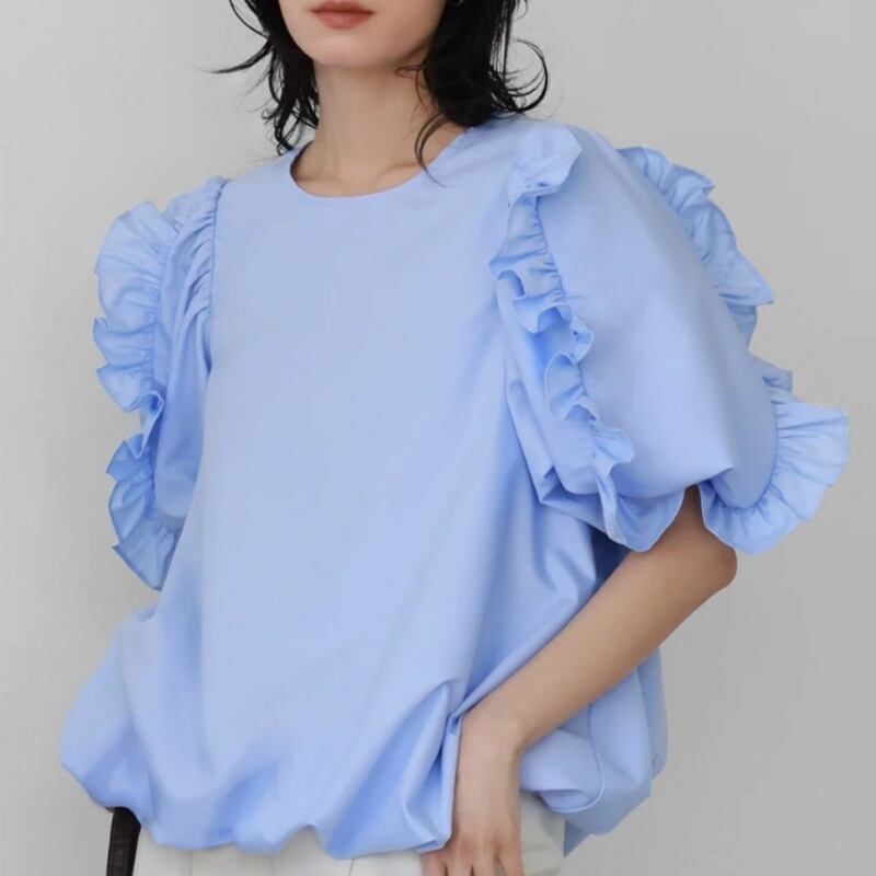 主役級 好感度UP 海外トレンド カジュアル 全3色 半袖 Tシャツ ＜F-11935＞