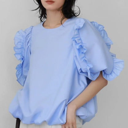 主役級 好感度UP 海外トレンド カジュアル 全3色 半袖 Tシャツ ＜F-11935＞