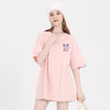 大人可愛い ゆったり カジュアル 大人気 半袖 Tシャツ F-13313