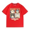【半額！期間限定！！】ベストセラーアイテム！ カジュアルプリント全5色 早い者勝ち 半袖Tシャツ 男女兼用F-9124