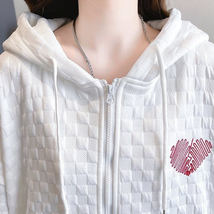 好感度満載   美感いっぱい パーカー＜F-3683＞