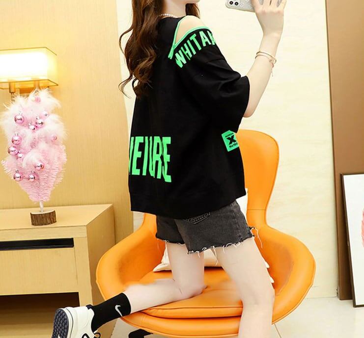 今季マストバイ プリント全3色 アバンギャルド 半袖Tシャツ＜F-8167＞