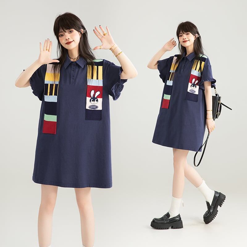 定番シンプル 好感度UP 早い者勝ち カジュアル 全3色 ワンピース ＜F-12039＞