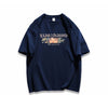 ポップなプリントが夏に映えるプリントTシャツ 半袖 全8色 Tシャツ F-9252