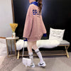もこもこハイネックボアトレーナー全3色厚手スウェット<F-4394>