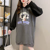 大人気厚手フード付きロングパーカー全3色＜F-4474＞