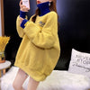 もこもこハイネックボアトレーナー全3色厚手スウェット<F-4394>