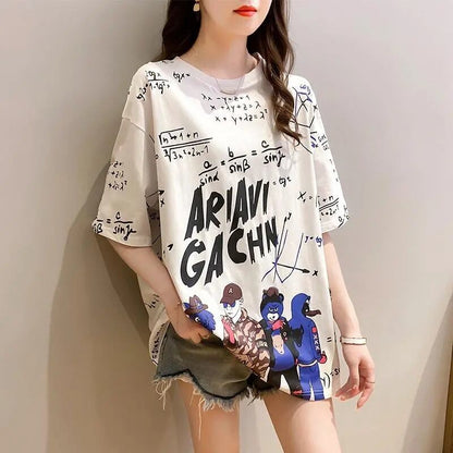 定番シンプル 絶対流行 超人気 早い者勝ち カジュアル 2色選択 Tシャツ<F-11500>
