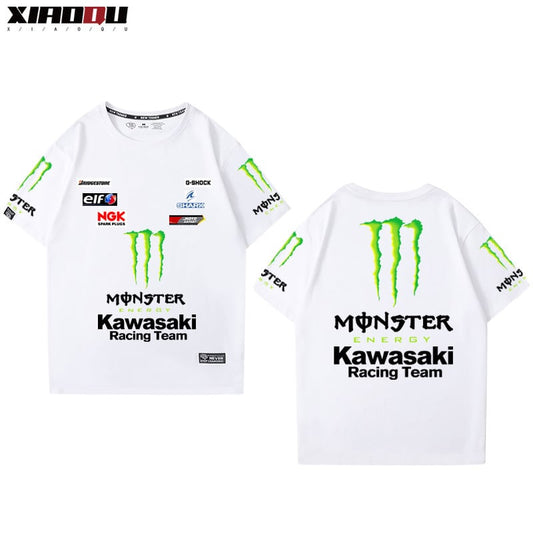 男女兼用 ファッション プリント 半袖 Tシャツ F-13262