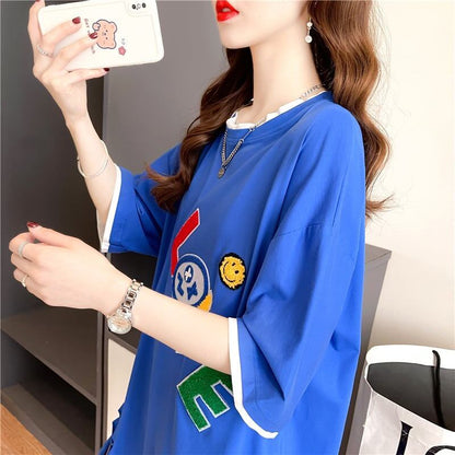 スタイリッシュ   一目惚れ Tシャツ カットソー＜F-3007＞