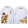 シンプル 男女兼用 着心地良い カジュアル 半袖 Tシャツ F-13177