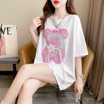 着心地抜群   女性力を高める Tシャツ カットソー＜F-3405＞