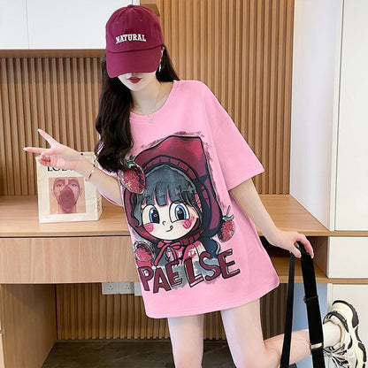 絶対流行 絶対流行 早い者勝ち 早い者勝ち カジュアル 2色選択 Tシャツ<F-11143>