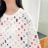 着回し力抜群 カジュアル 個性派 ゆったりトップス 半袖Tシャツ 全2色＜F-8263＞