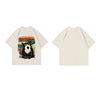 絶対欲しい デザイン性抜群 売り切れ必至 ファッション プリント 4色選択 半袖Tシャツ＜F-9293＞