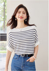 今季マストバイ ファッション カジュアル エレガント Tシャツ<F-6587>