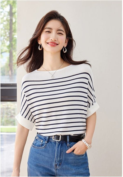 今季マストバイ ファッション カジュアル エレガント Tシャツ<F-6587>