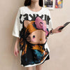 大人可愛い 好感度UP 海外トレンド カジュアル 全3色 半袖 Tシャツ ＜F-11121＞