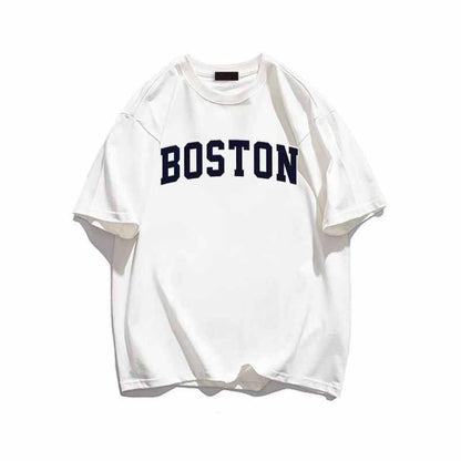 超人気 カジュアル 柔らかな肌触りで着心地も楽ちん アバンギャルド プリント 全6色 半袖 Tシャツ F-10996