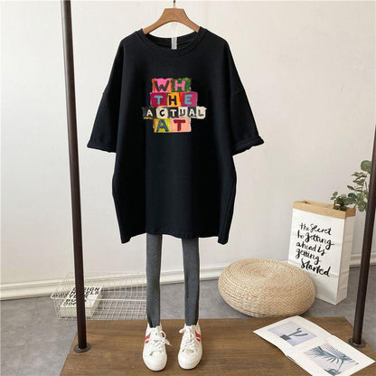 人気商品再入荷 アバンギャルド 上品 レース プリント全2色 半袖TシャツF-9024