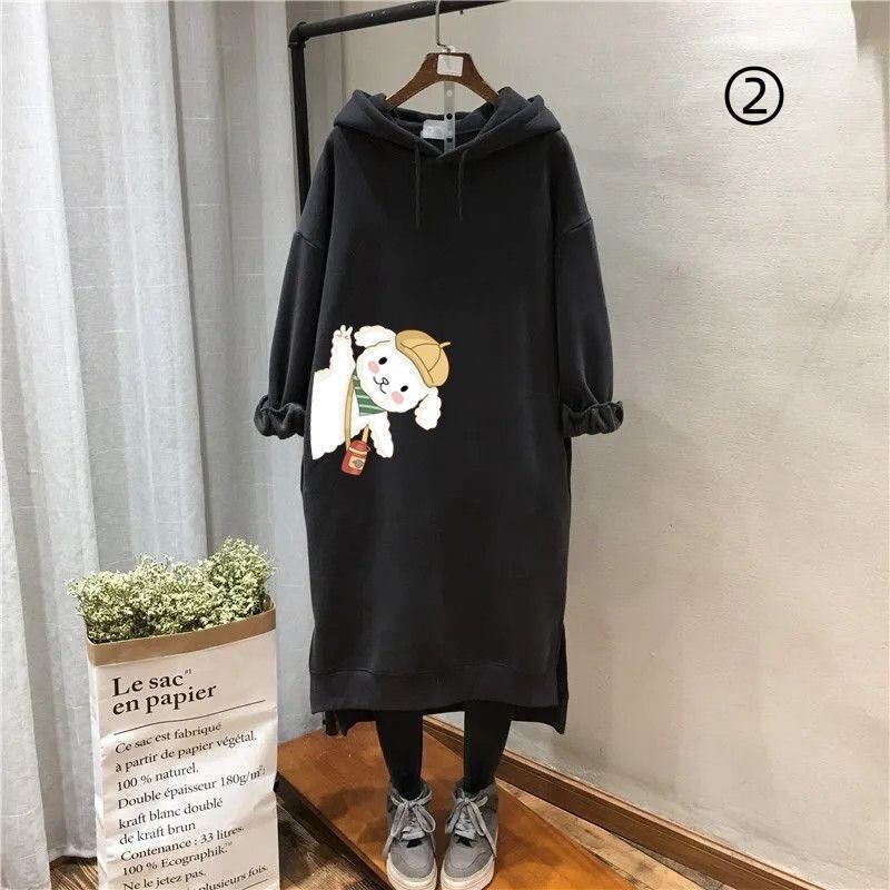 【裹起毛】質感のいい ニット プラスベルベット長袖 セーター F-10224