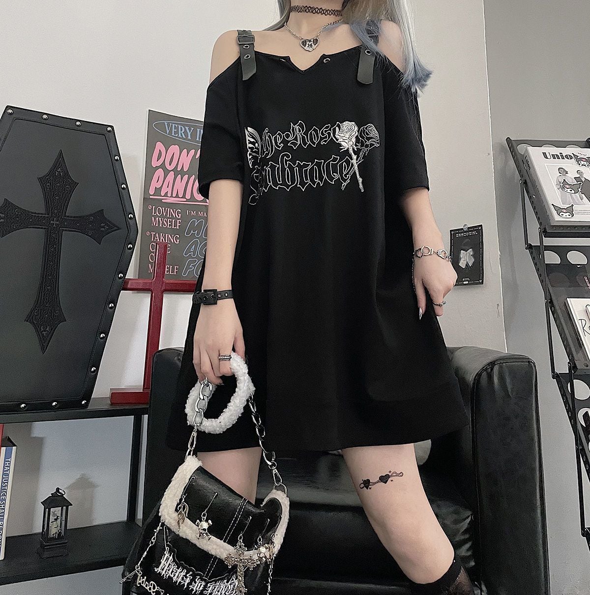 大流行 デザイン性抜群 ファッション 半袖 Tシャツ F-13314