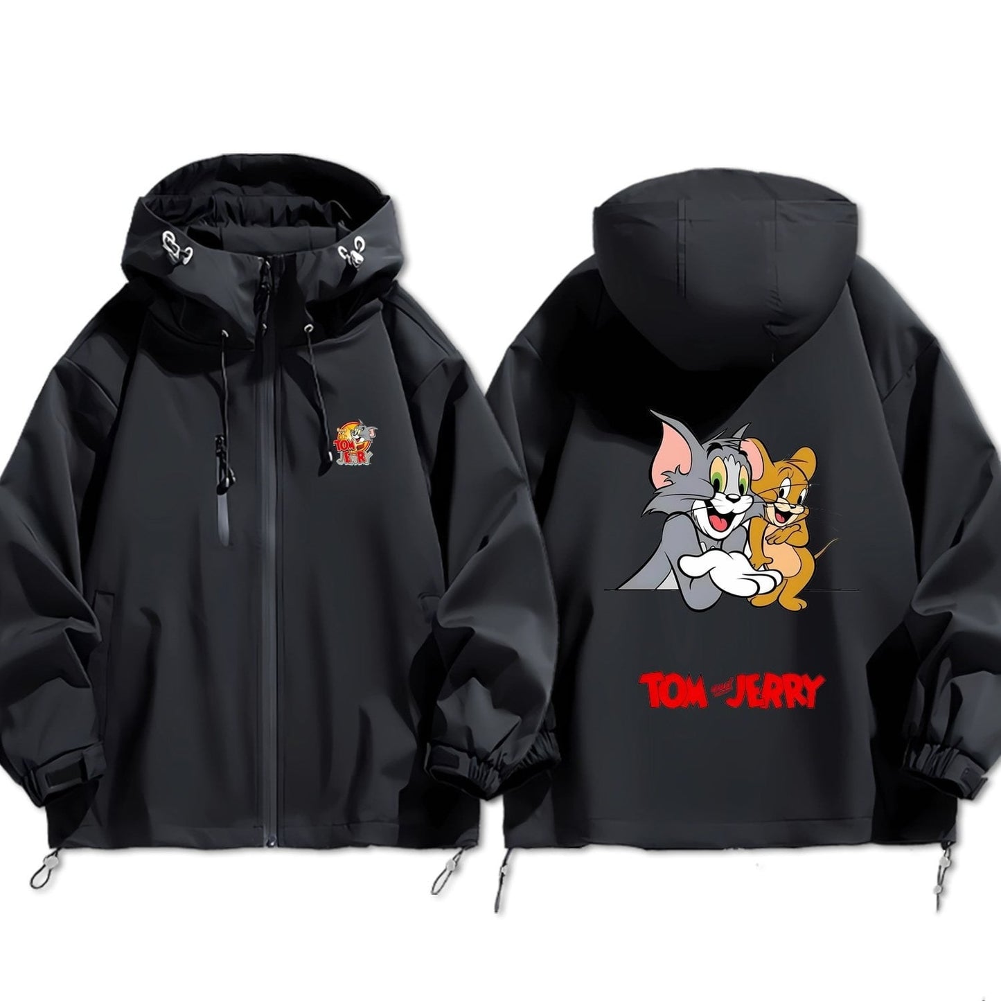 【春新作】合わせやすい ファッション 海外トレンド 撥水加工 全3色　男女兼用 マウンテンパーカー <F-12905>