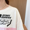 おすすめ 早い者勝ち 絶対流行 カジュアル 2色選択 Tシャツ<F-11582>