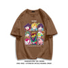 男女兼用 カジュアル プリント Tシャツ F-13295