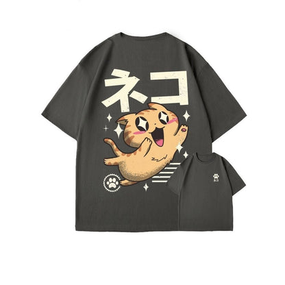 カジュアル プリント アバンギャルド 全6色 半袖 Tシャツ <F-11606>