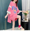 コットンレーストリム半袖Tシャツ<F-3028>