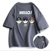 キュート 売り切れ必至 定番シンプル 着回し力抜群 全5色 半袖Tシャツ<F-11642>
