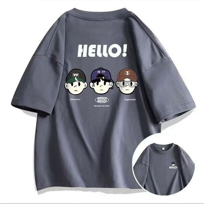 キュート 売り切れ必至 定番シンプル 着回し力抜群 全5色 半袖Tシャツ<F-11642>