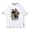 人気上昇中 男女兼用 プリント カジュアル 半袖 Tシャツ F-13522