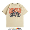 ファッション感満々 着心地良い 全8色 半袖 Tシャツ F-13139